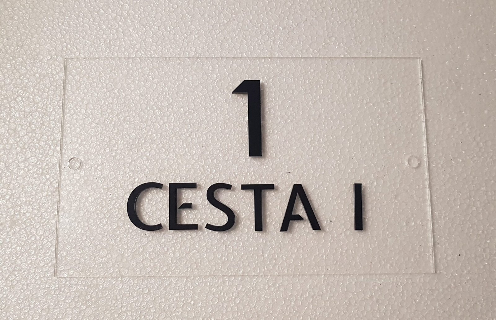 hišna številka pleksi proz hišne številke pleksi steklo prozorno gravis.si